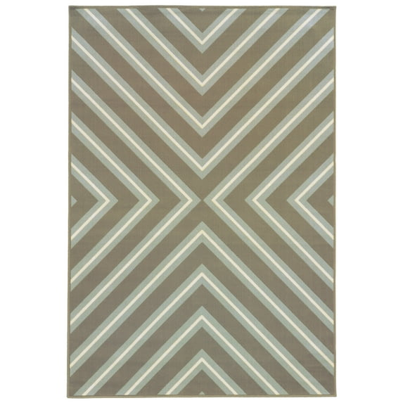 Avalon Home Roanoke Geometric Indoor/Outdoor Area Rug