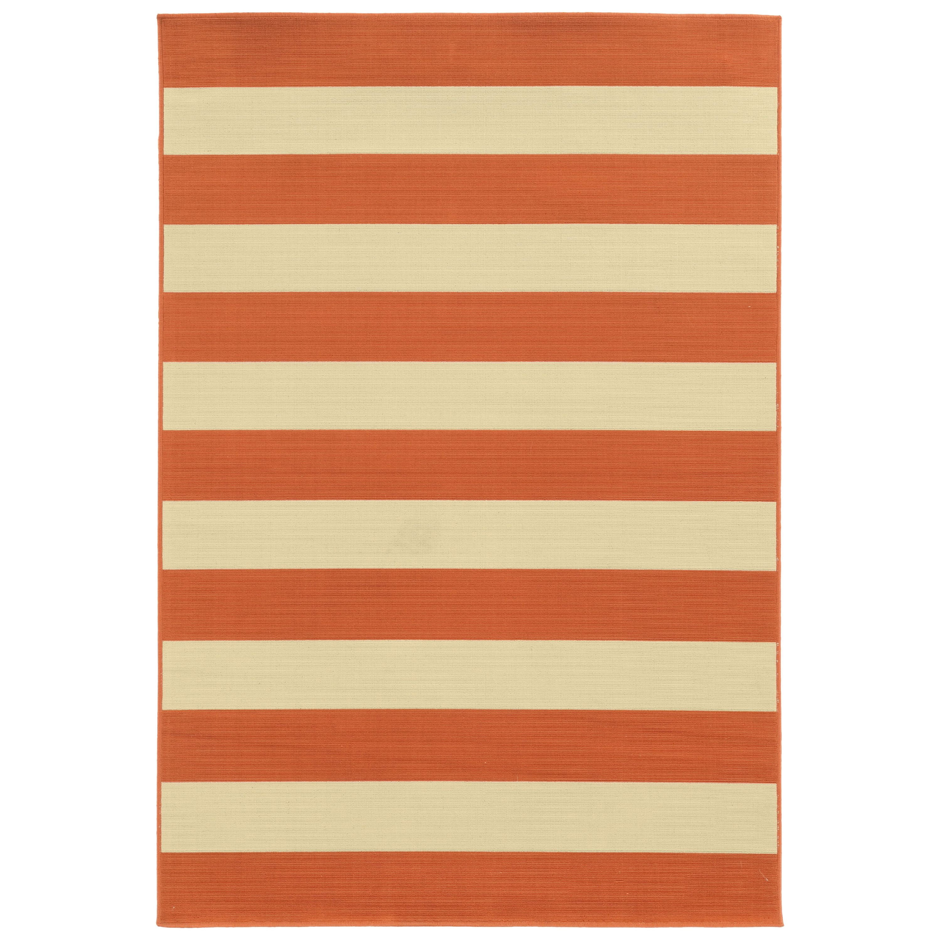 Avalon Home Roanoke Nautical Stripe Indoor/Outdoor Area Rug