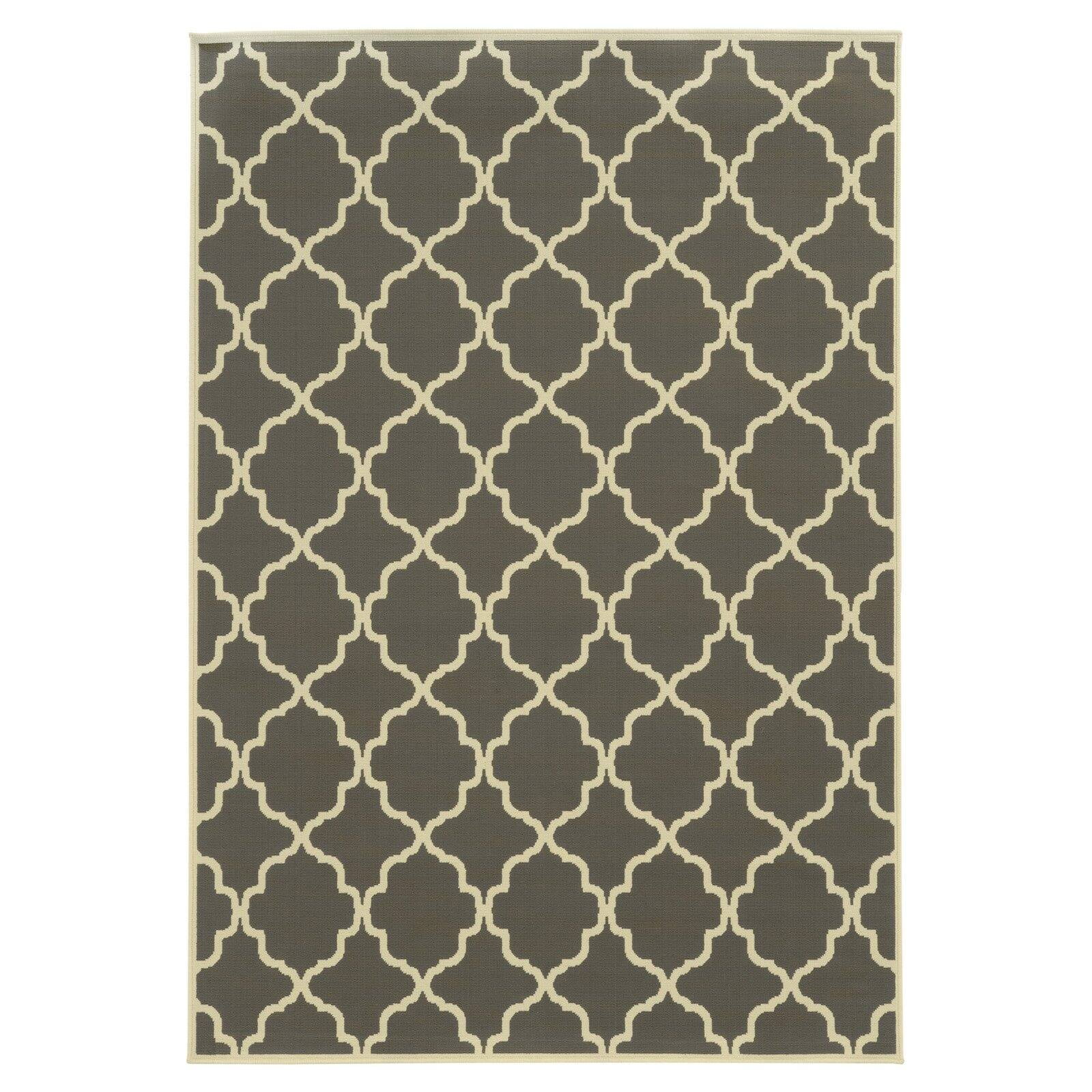 Avalon Home Roanoke Scalloped Lattice Indoor/Outdoor Area Rug