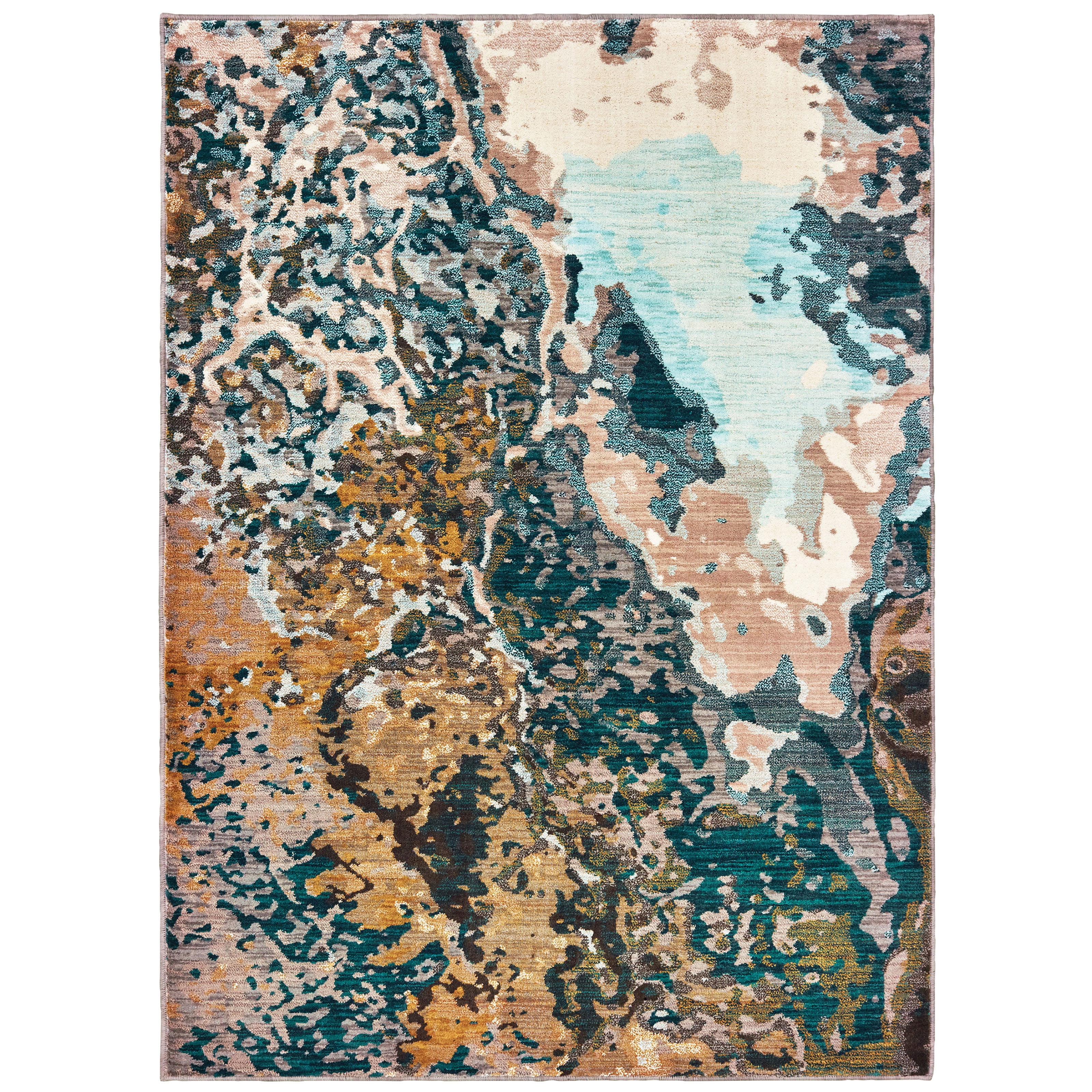 Avalon Home Sadie Marbled Patina Area Rug