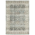 thumbnail image 1 of Avalon Home Sebastian Vintage Bordered Grey/ Ivory Washable Indoor Area Rug, 1 of 13