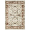 thumbnail image 1 of Avalon Home Sebastian Vintage Bordered Ivory/ Rust Washable Indoor Area Rug, 1 of 13