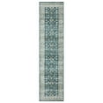 thumbnail image 1 of Avalon Home Sebastian Vintage Bordered Teal/ Ivory Washable Indoor Area Rug, 1 of 12