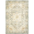 thumbnail image 1 of Avalon Home Silvana Bohemian Medallion Area Rug, 5'3" X 7'3", Gray/ Gold, 1 of 10