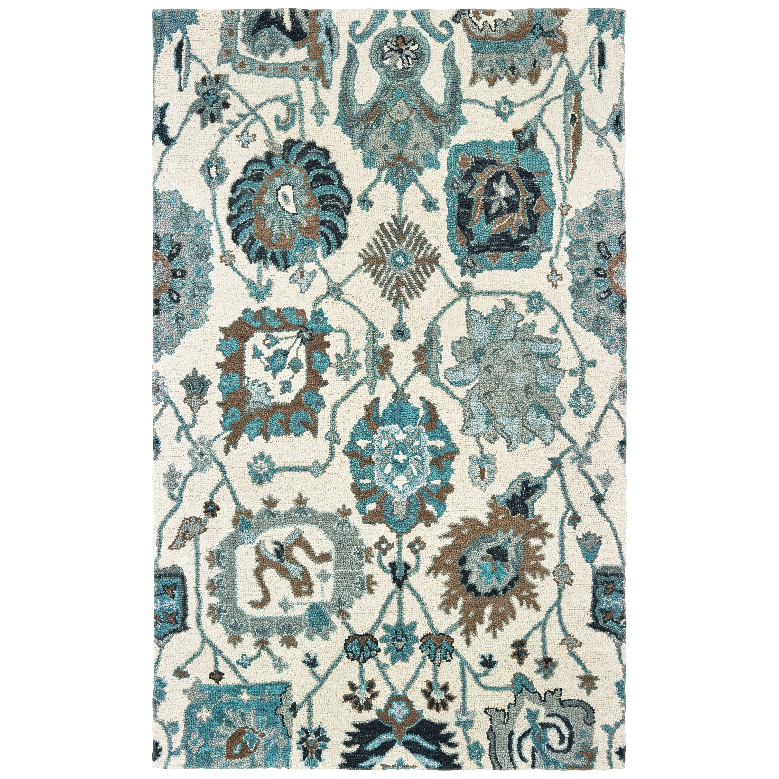 Avalon Home Zenon Floral Tribal Area Rug