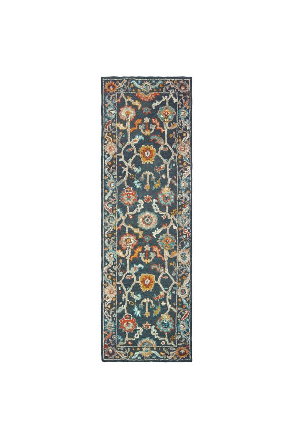 Zenon Tribal Border Area Rug