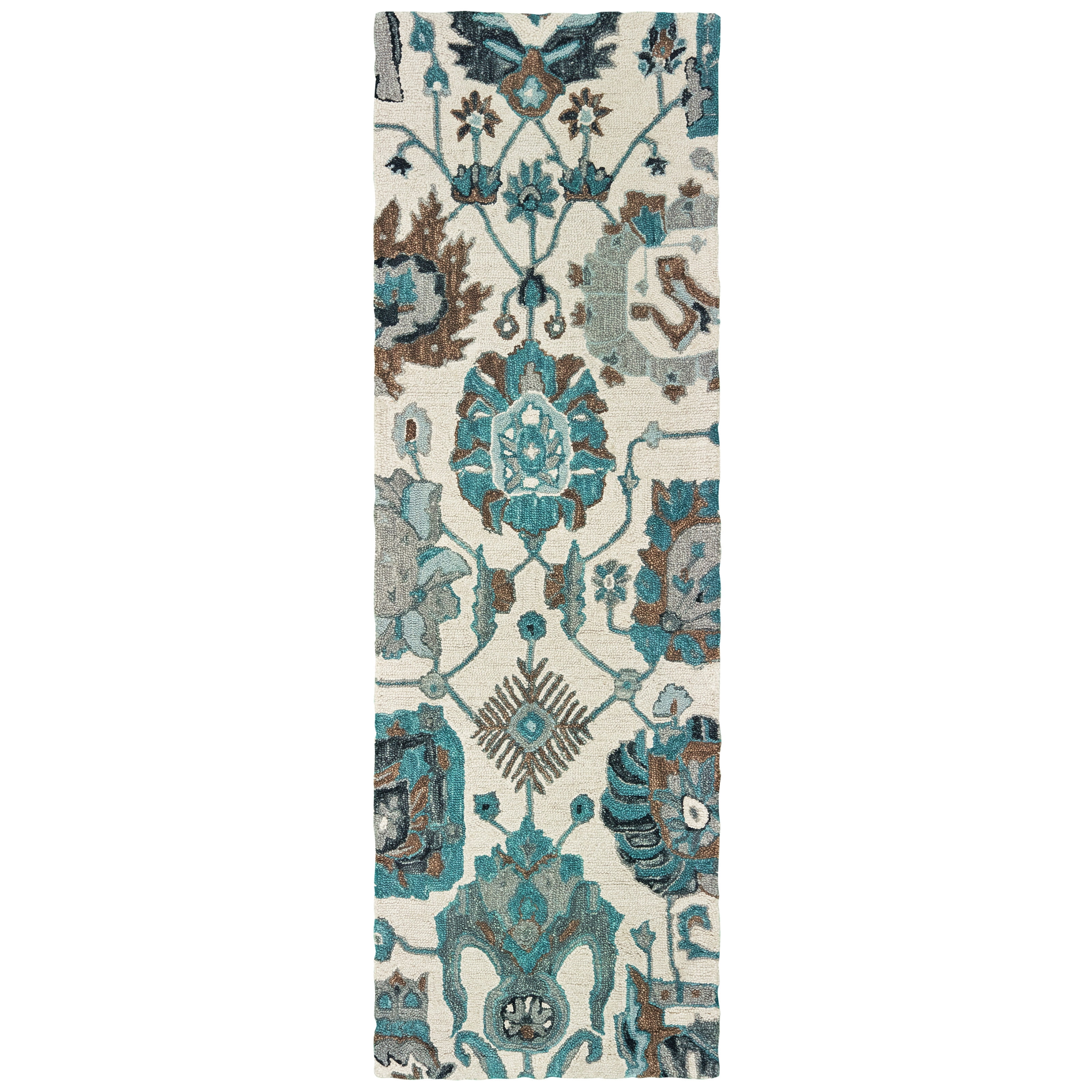 Avalon Home Zenon Tribal Transitional Area Rug, Off-White