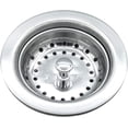 thumbnail image 1 of Avalon Kitchen Sink Basket Strainer Stainless Steel Universal Fit 3-1/2 Inch Chrome Finished, 1 of 6