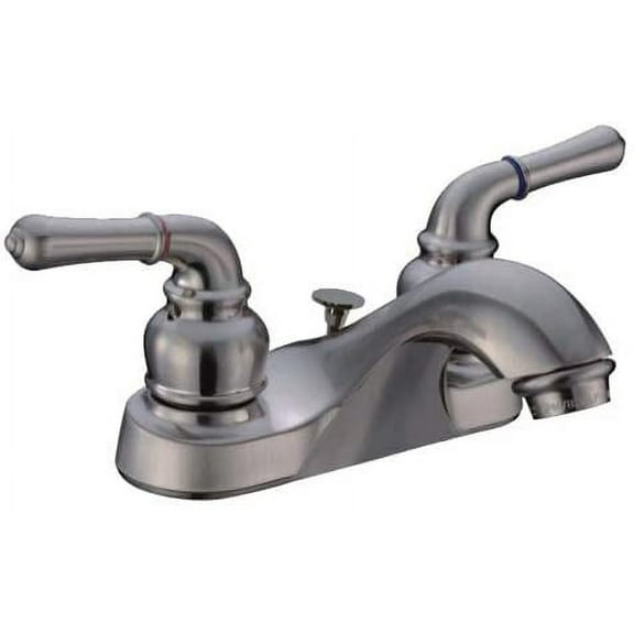Avalon Kitchen and Bathroom Faucet Without Pop up Satin Nickel