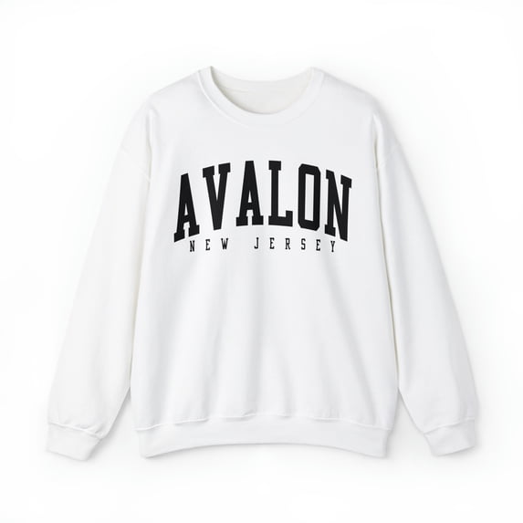 Avalon New Jersey Sweatshirt, Gifts, Crewneck
