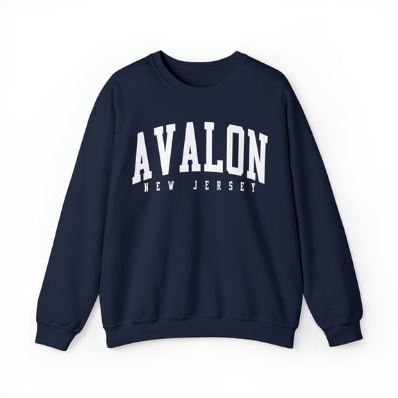 Avalon New Jersey Sweatshirt, Gifts, Crewneck