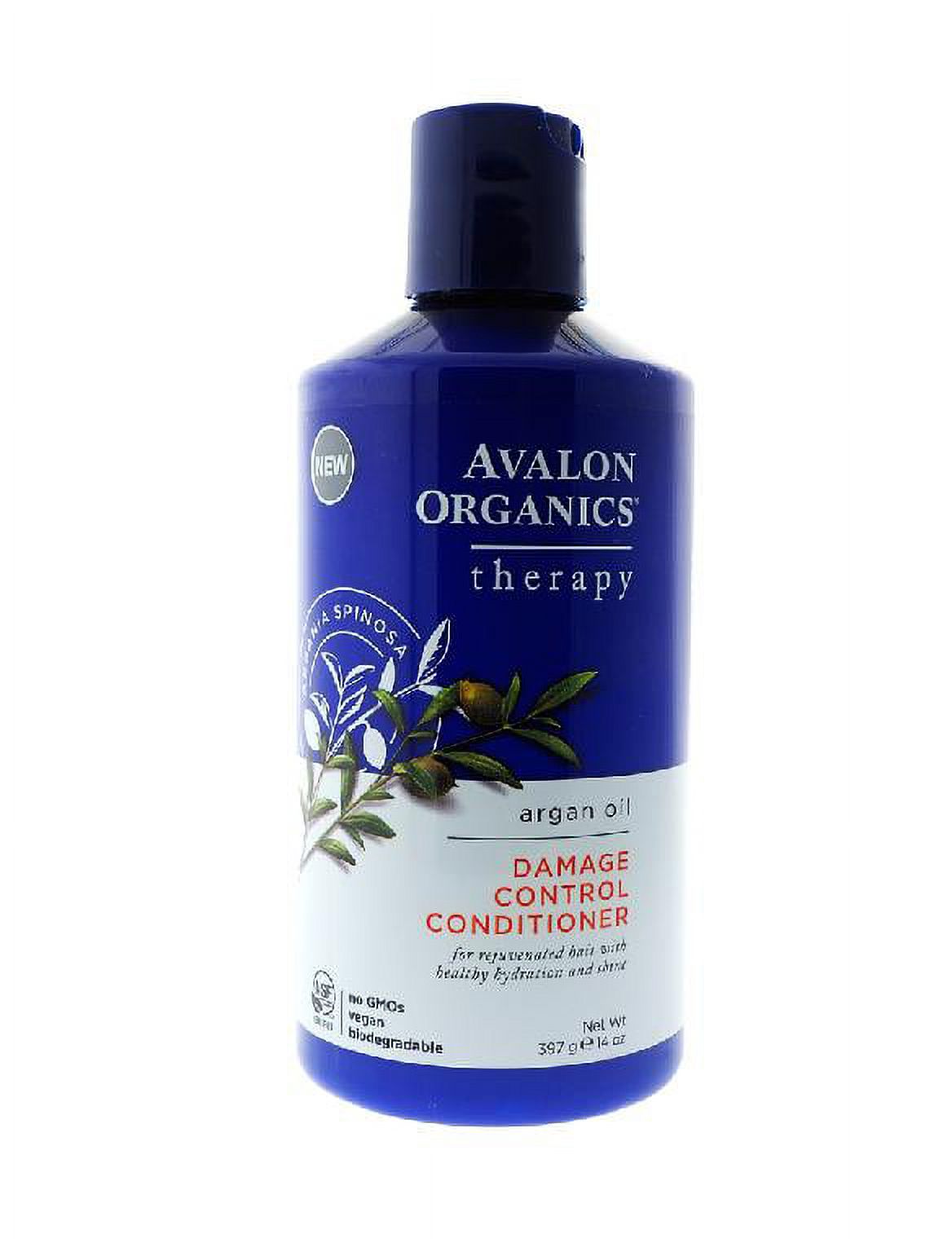 Avalon Organics Arganöl Conditioner – Für Geschädigtes Haar, Mit Bio-Inhaltsstoffen, NSF-zertifiziert