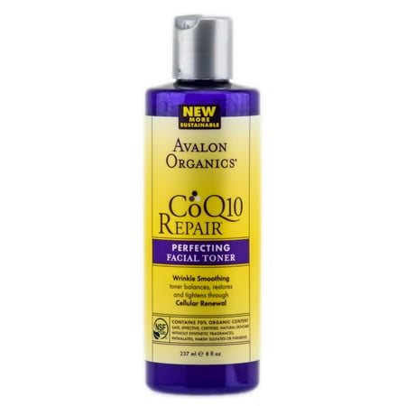 CoQ10 Repair Perfecting Facial Toner by Avalon Organics for Unisex - 8 oz Toner