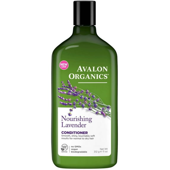 Avalon Organics Conditioner, Nourishing Lavender 11 oz (Pack of 6)