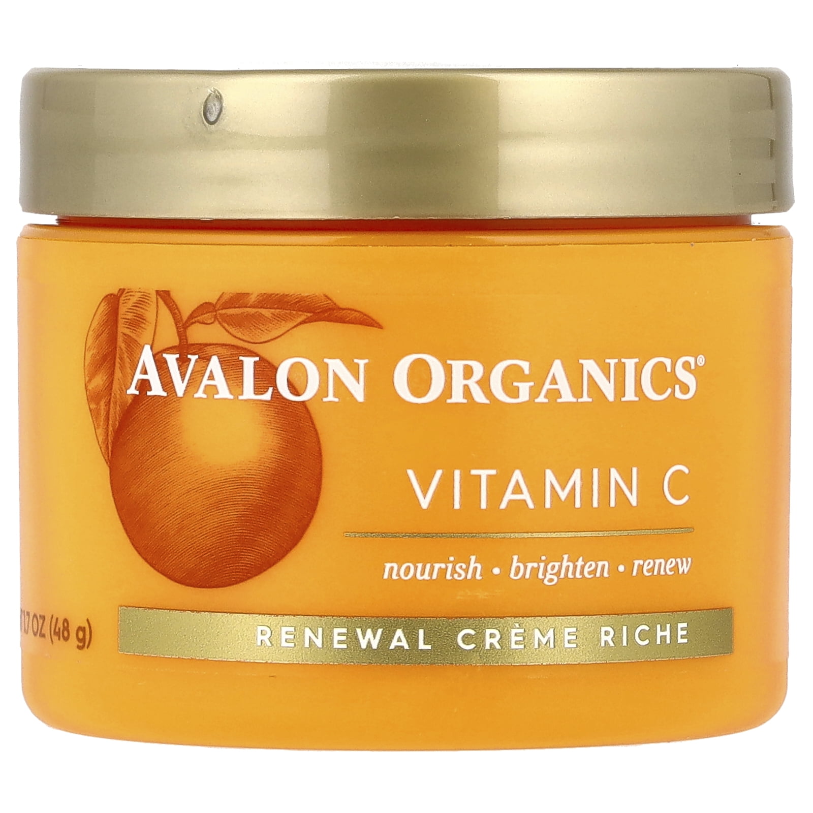 Avalon Organics Vitamin C Renewal Creme Riche, 1.7 oz