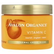 Vitamin C, Renewal Creme Riche, 1.7 oz (48 g), Avalon Organics