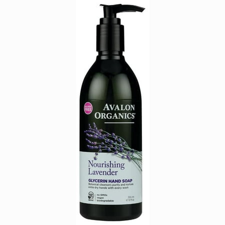 Avalon Organics Nourishing Lavender Glycerin Hand Soap, 12 oz.