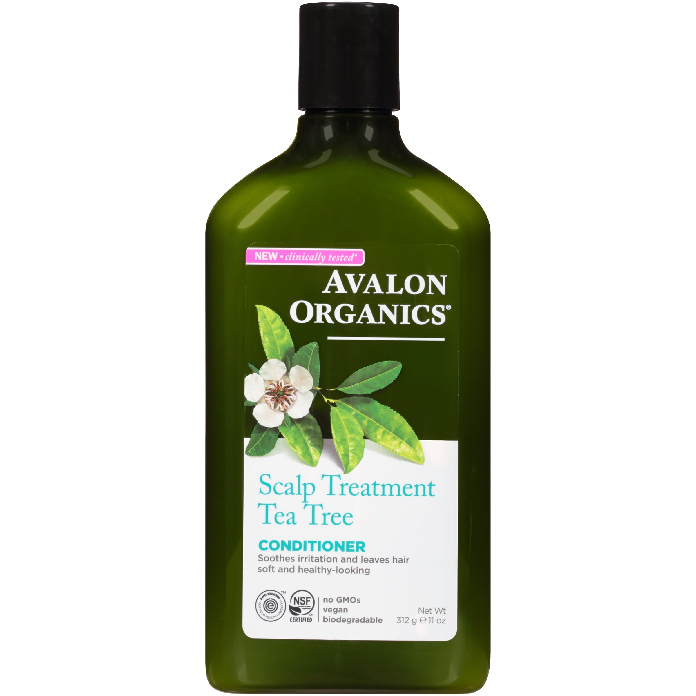 Avalon Organics Scalp Treatment Tea Tree Conditioner, 11 oz