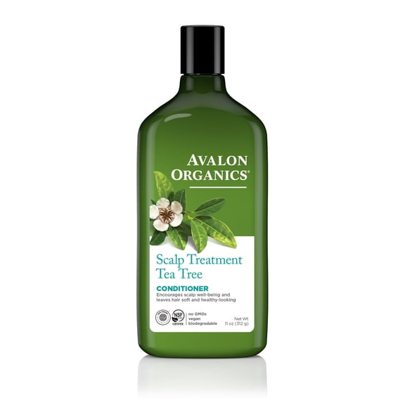 Avalon Organics Scalp Treatment Tea Tree Conditioner, 11 oz
