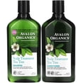 thumbnail image 1 of Avalon Organics Scalp Treatment Tea Tree Shampoo and Conditioner Set, 11 Ounce Each, 1 of 2