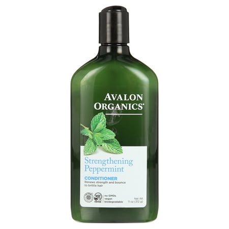 Avalon Organics Strengthening Peppermint Conditioner, 11 oz