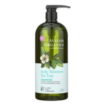 Avalon Organics Tea Tree Scalp Treatment Shampoo, 32 oz Bottle