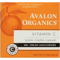 Avalon Organics Vitamin C Gel Cream Moisturizer, 1.7 oz.