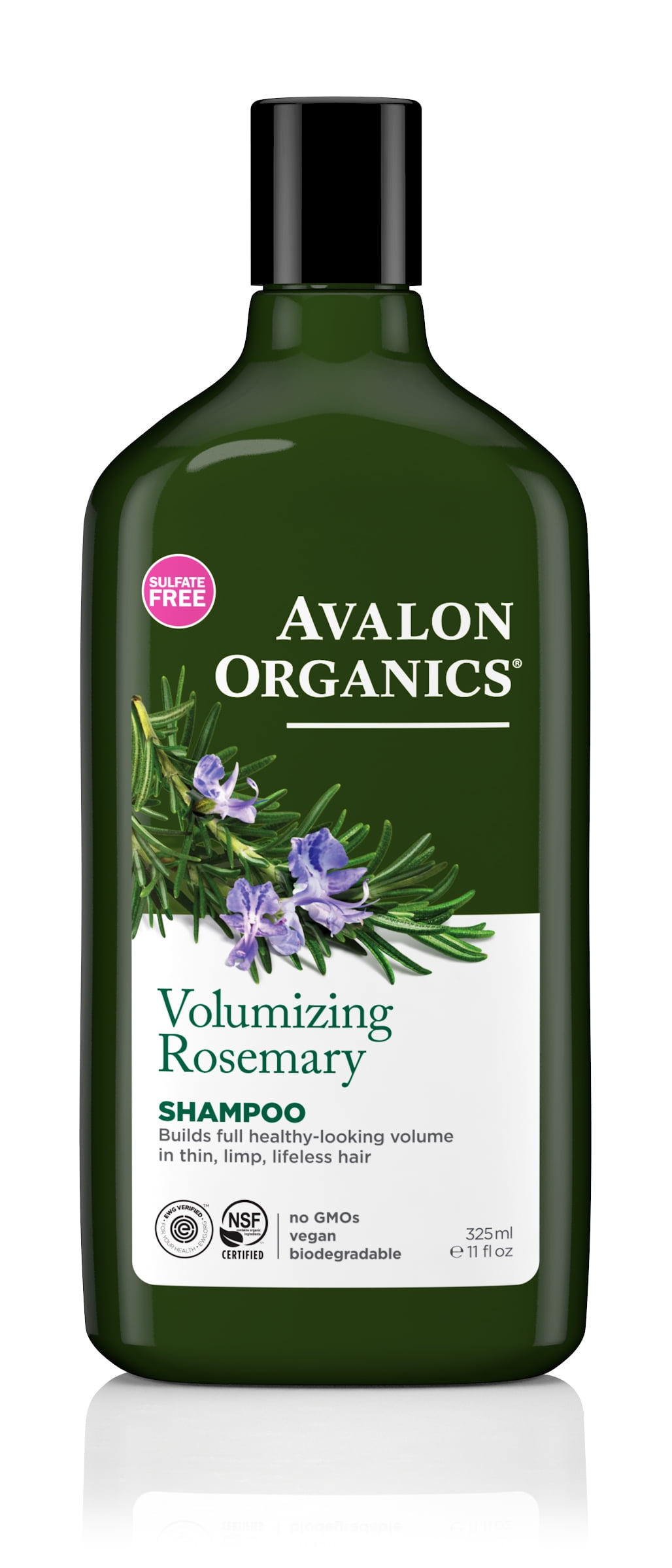 Avalon Organics Volumizing Rosemary Shampoo, 11 fl oz