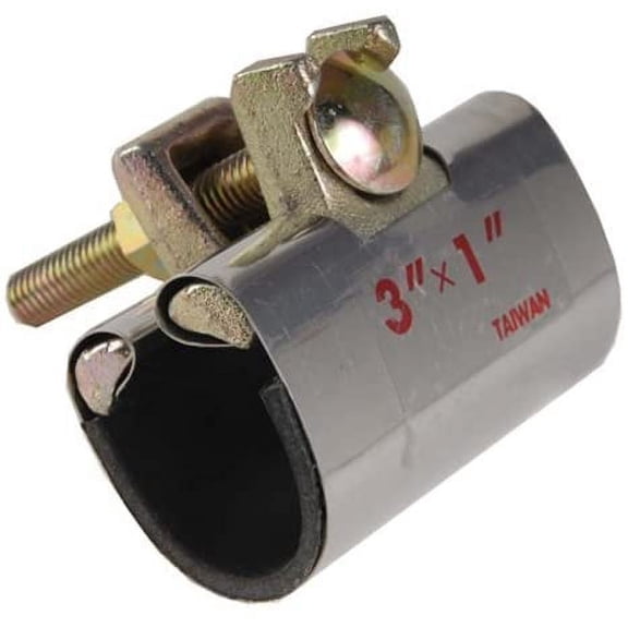 Avalon Pipe Repair Clamp Stainless Steel Band 1-1/2 x 3