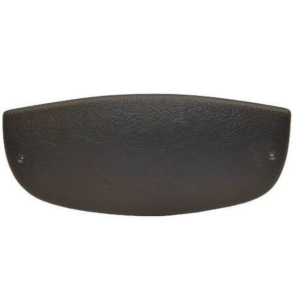 Avalon Pontoon Boat Blank Brow Panel 125399 | 11 3/8 x 5 Inch Black