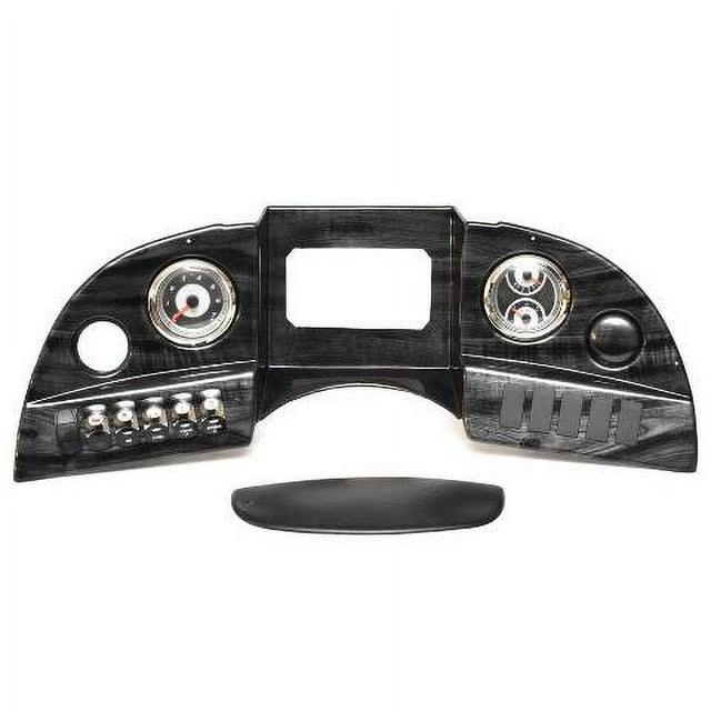 Avalon Pontoon Boat Gauge Panel 125745 Gray Woodgrain