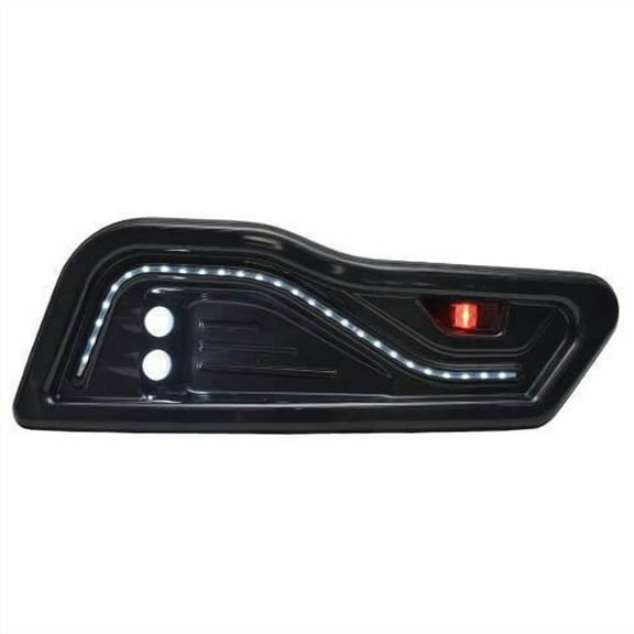 Avalon Pontoon Boat Light Pod Shroud 129116 | LED Black (PORT)