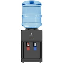 Avalon Premium Top Loading Countertop Water Dispenser, Hot & Cold Water Temperature - Black