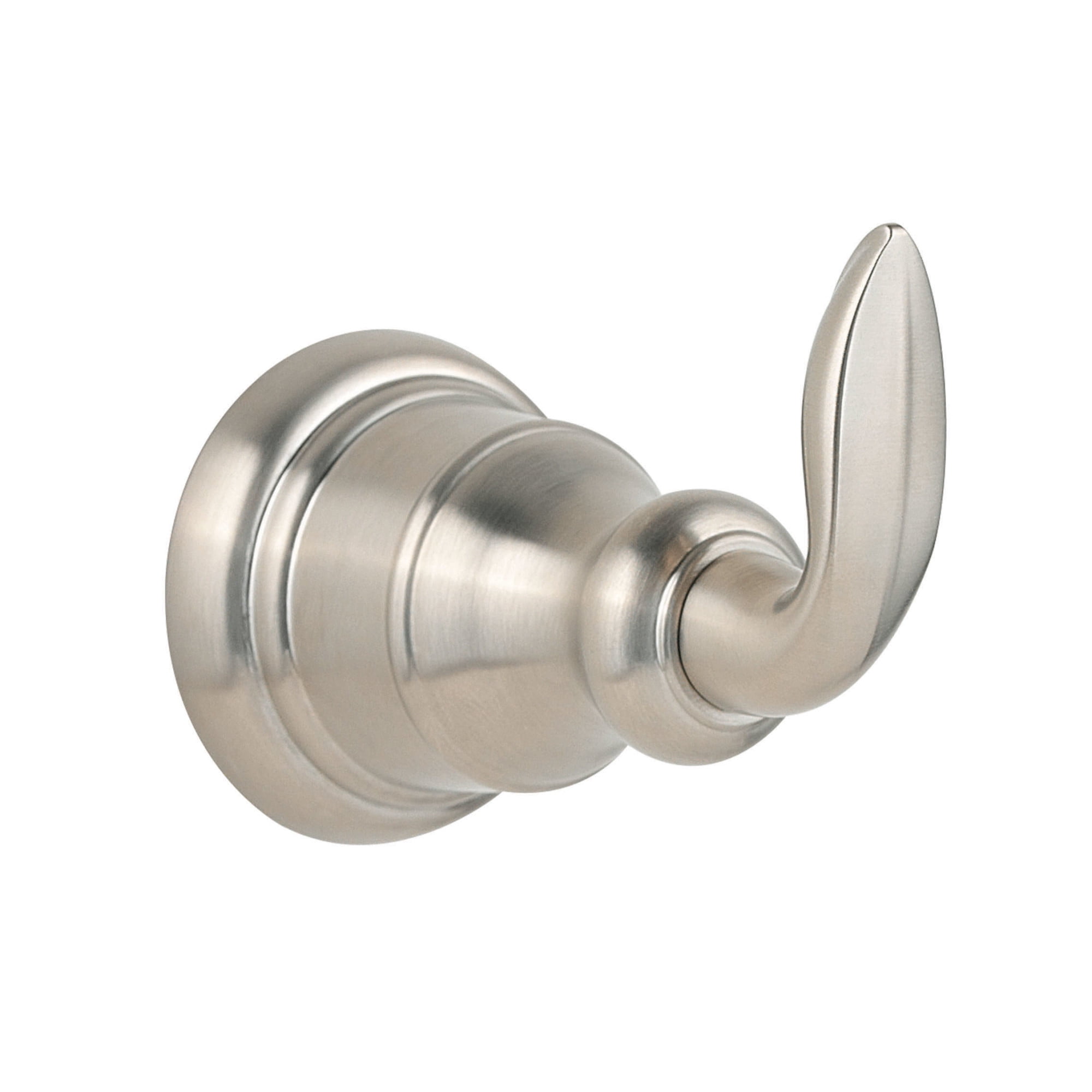 Avalon Brushed Nickel Wall Mounted J-Hook Robe/Towel Hook