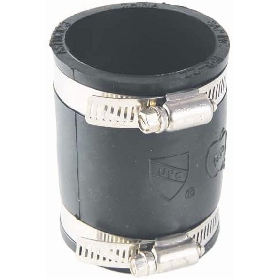 Avalon Rubber Flex Coupling Parallel 1-1/4 inch Tubular x 1-1/4 inch Tubular