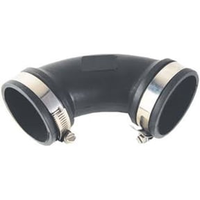 Avalon Rubber Flex Elbow Pipe Fittings & Coupling 1-1/2" x 1-1/2"