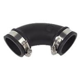Avalon Rubber Flex Elbow Pipe Fittings & Coupling 3" x 3"