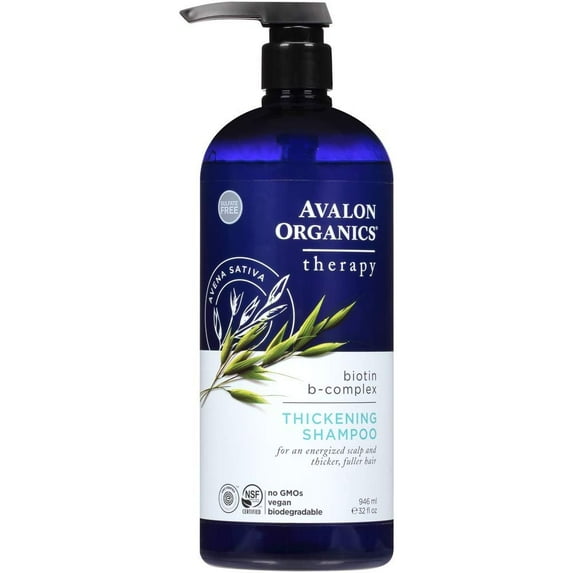 Avalon Shampoo - Organic Biotin-b Complex - 32 Oz