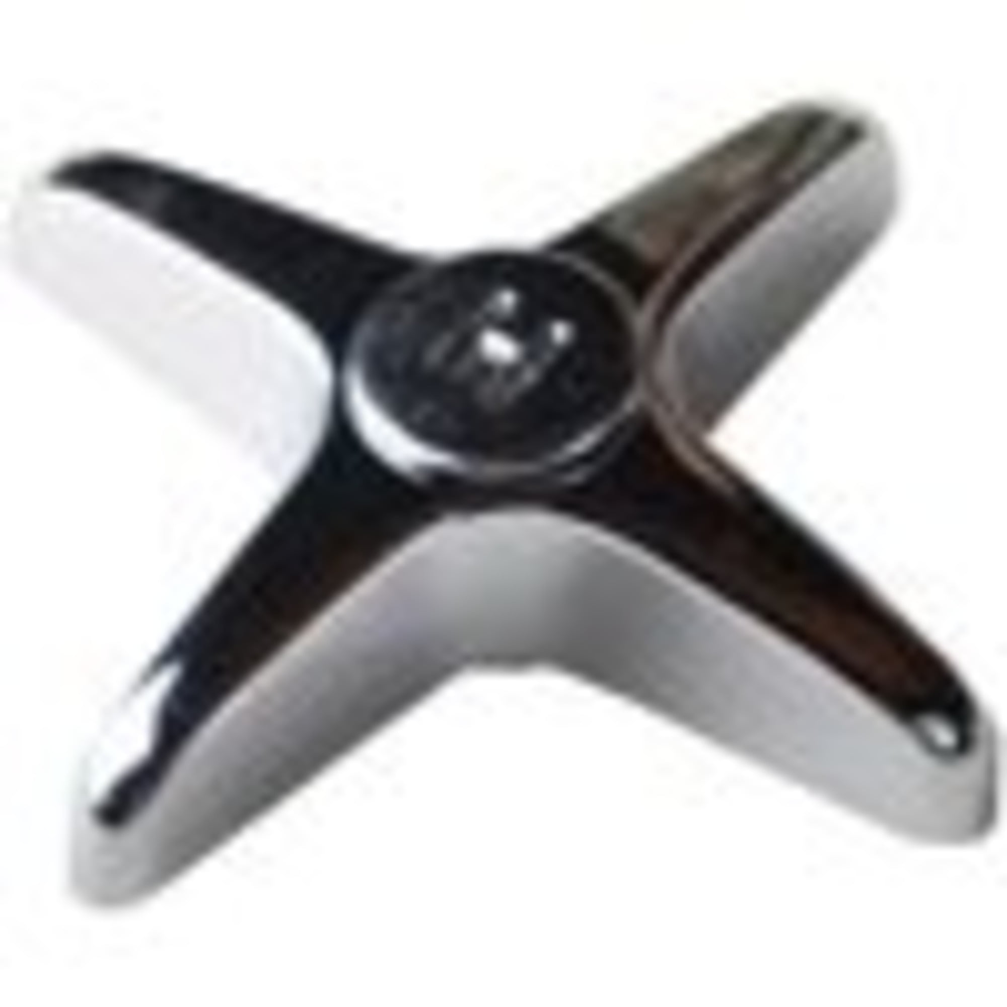 Chrome Finished Cross Type Cold Shower Handle