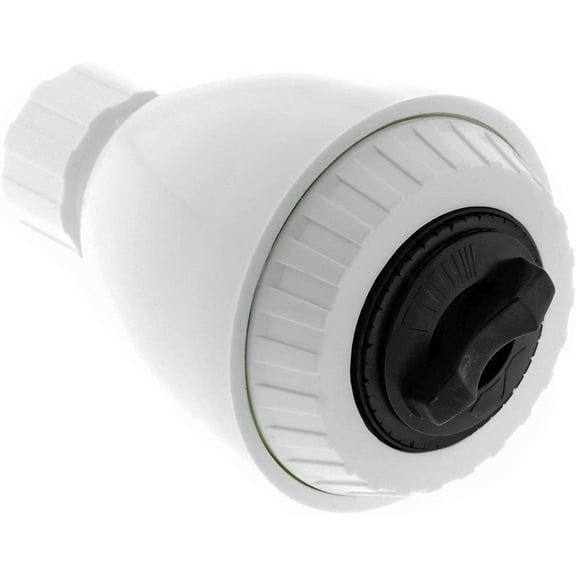 Avalon Shower Head with Adjustable Water Flow Controller Chrome Finished