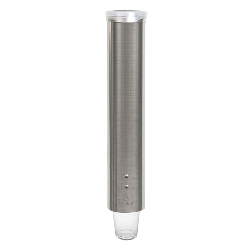 Avalon Stainless Steel Adjustable Cup Dispenser, 4-10oz, Grey