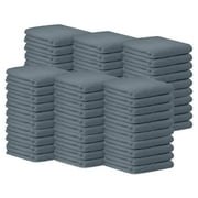 Avalon Towels Terry Bar Mop Towels Value Pack of 60 Size 14"x17"   Absorbent and Durable, Multipurpose Towels, Cotton Cleaning Rags, Kitchen Towels, Restaurant Towels, Reusable Shop Rags Grey