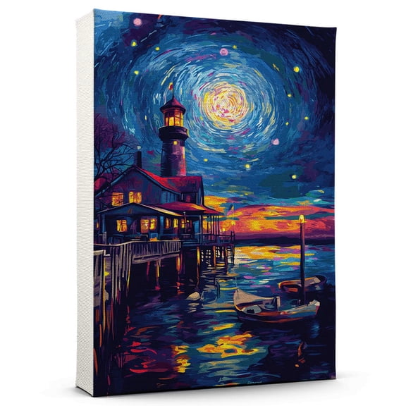 Avalon Travel Canvas Prints, New Jersey Starry Night Travel decor, Avalon Map Poster, New Jersey Travel Decor Artwork - 98AZ76