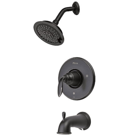 Open Box Avalon Tub/Shower Trim Kit in Tuscan Bronze