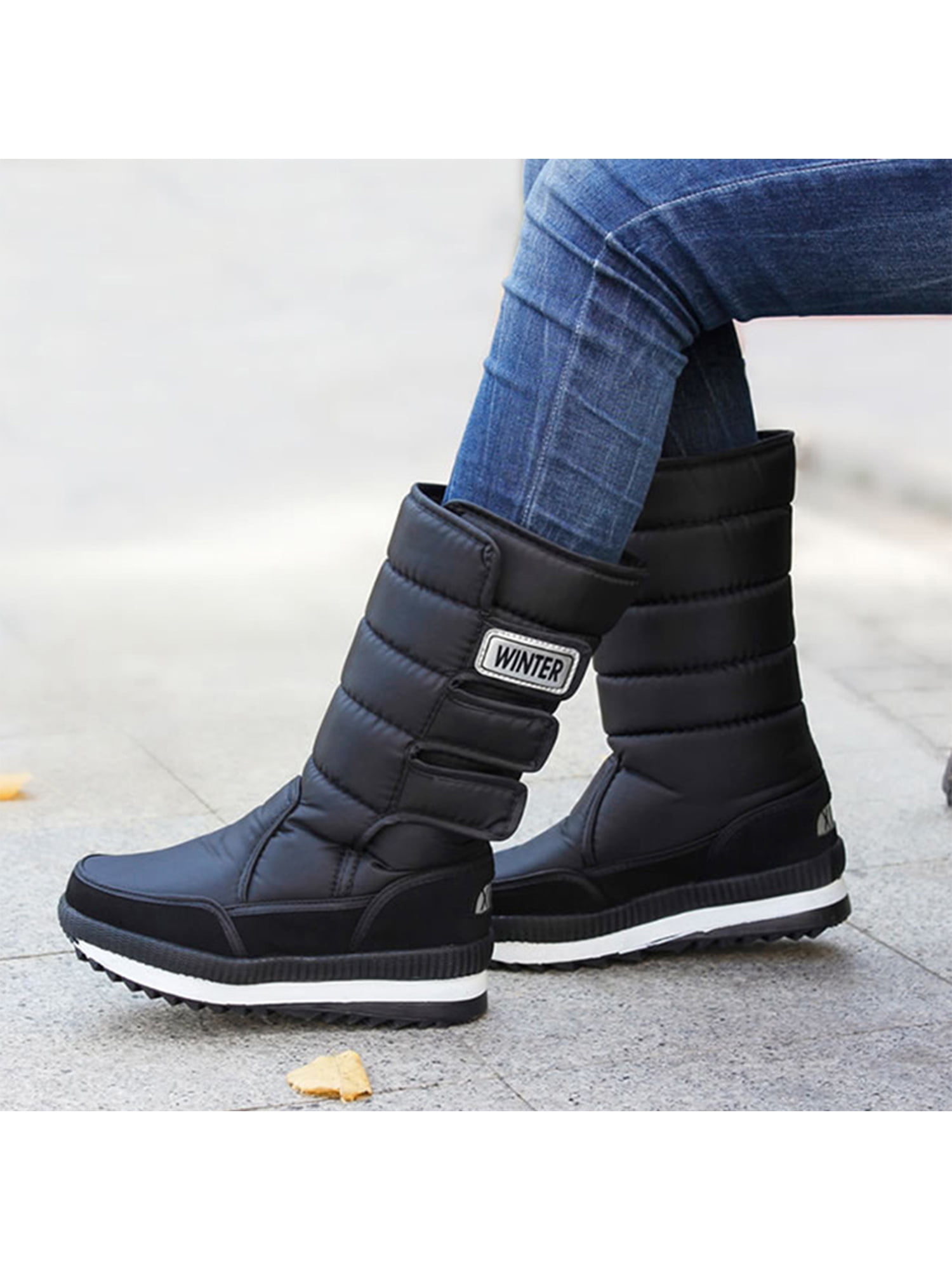 Camouflage Zuqi Boots Hokkaido Skiing Shoes Winter Thickened Men's