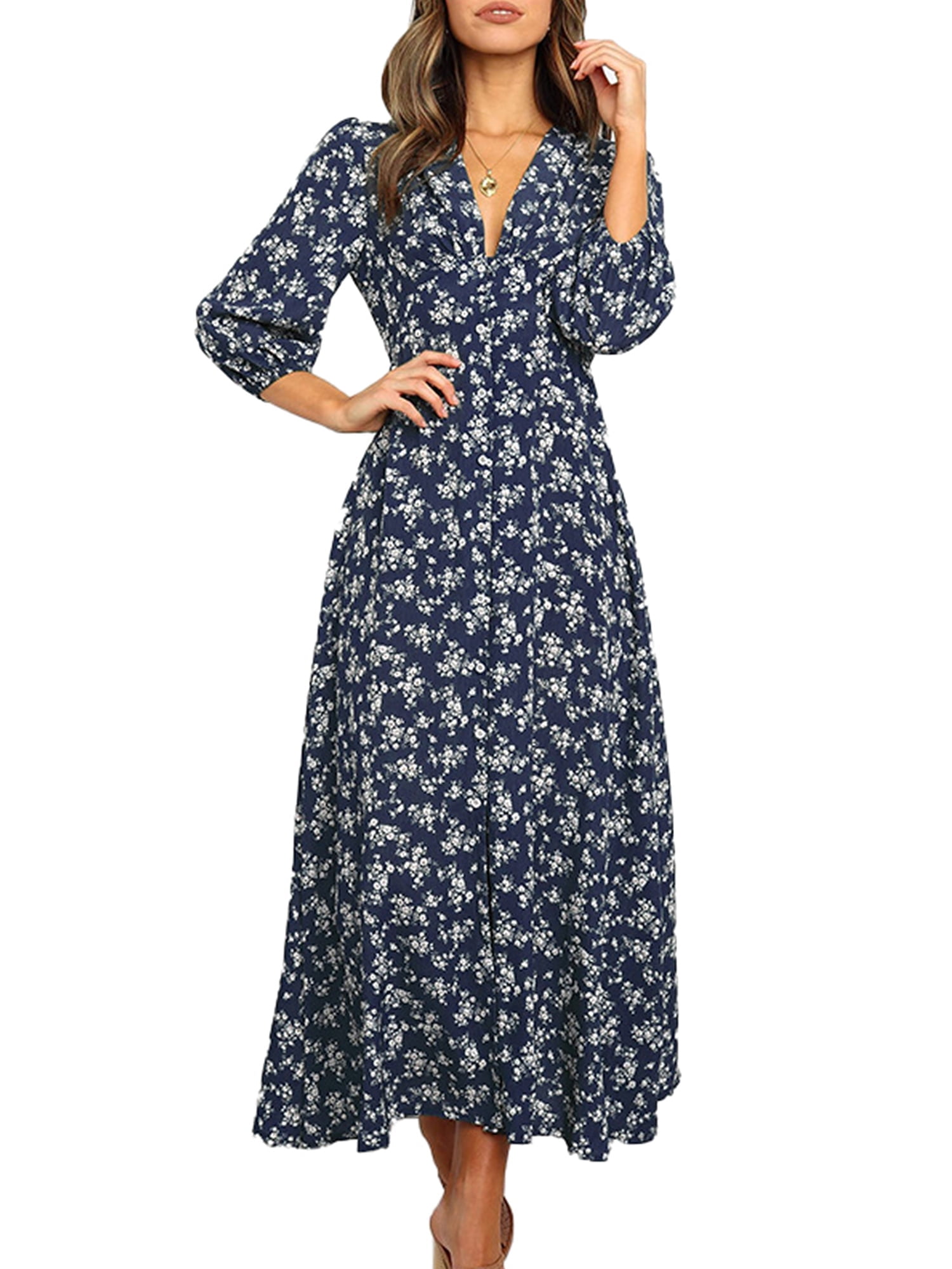 sachin and babi light blue dress Long Sleeve Slash Neck Maxi Dress, Amber Haze – Jolie Moi Retail main image 0