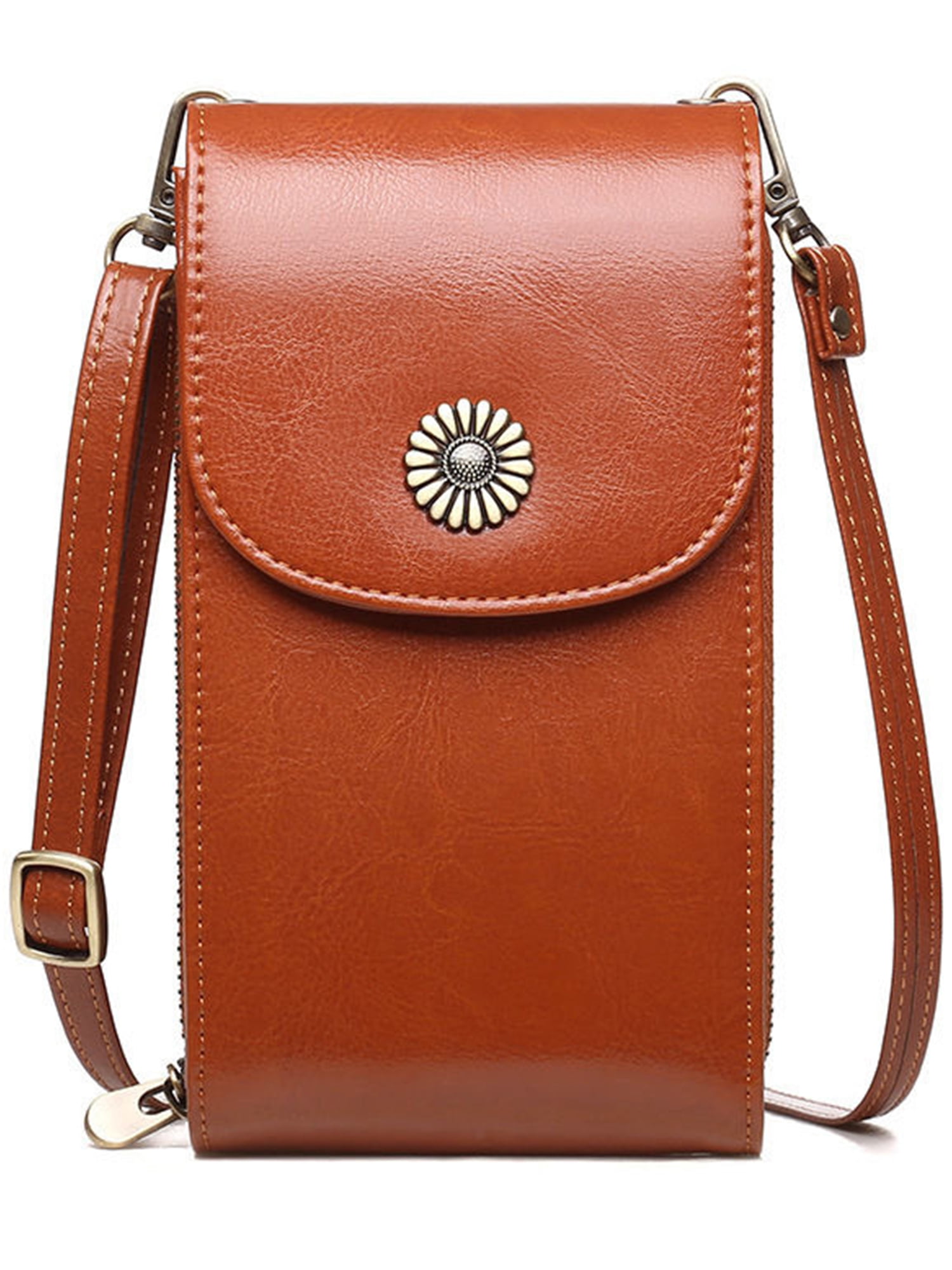 Avamo Ladies Cell Phone Purse Shoulder Bag Wallet Mini Waterproof