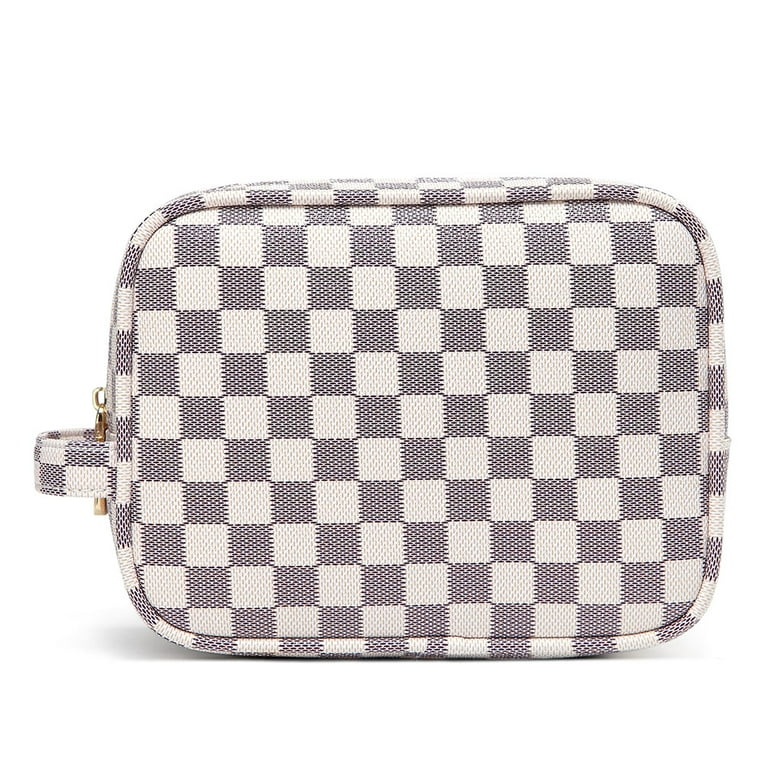 Cosmetic Pouch Damier Azur Canvas - Women - Travel