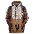 thumbnail image 1 of Avamo Pullover Hoodie Men Long Sleeve Print Sweatshirt with Kanga Pockets Hipster Gym Long Sleeve Pullover Hoodies, 1 of 3