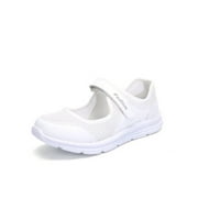 Avamo Women's Shoes Wide Width Comfortable Casual Tennis Shoes Slip-On Mary Jane Shoes Summer Sandals for Ladies